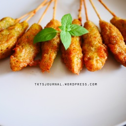 Recipe: “Skewered & Fried Mix Chicken & Vegetables”